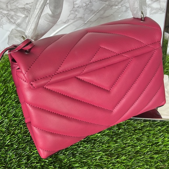 Original $378 Michael Kors Cece Medium Quilted Leather Convertible Shoulder Bag - Picture 7 of 14